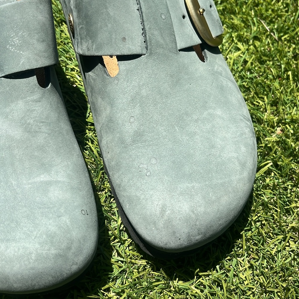 BIRKENSTOCK BIG BUCKLE Boston Clogs! - Picture 6 of 10